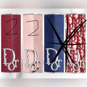 Dior Lipstick in Burgundy and Blush